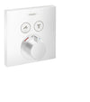 Hansgrohe Showerselect Thermostat For Concealed Installation For 2 Functions Matt White