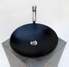 Japanese Countertop Round Black 430x430x90mm