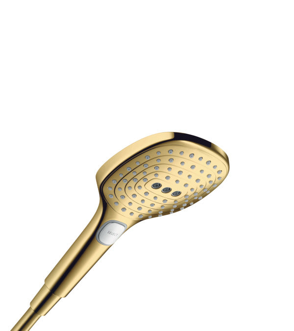 Hansgrohe Raindance Select E Hand Shower 120 3Jet Polished Gold Optic