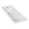 Tamarin Built In Bath Polished White 1700X700X370mm (No Handles)