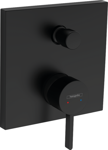 Hansgrohe Finoris Single Lever Bath Mixer For Concealed Installation For Ibox Universal Matt Black