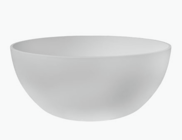 Panorama Round Bath NOF Polished White 1600x1600x600