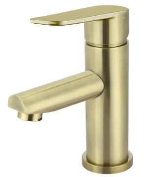 Round Paddle Basin Mixer Tiger Bronze