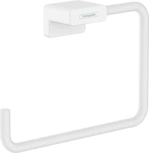 Hansgrohe Addstoris Towel Ring Matt White