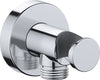 Wall Outlet Round With Hand Shower Holder