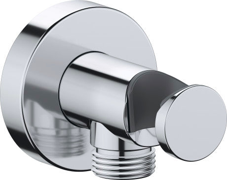 Wall Outlet Round With Hand Shower Holder