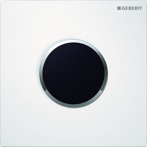 Urinal CoverPlate10 ElecFlushAct Wh/Ch/W