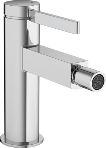 Hansgrohe Finoris Single Lever Bidet Mixer With Push-Open Waste Set Chrome