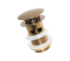 Basin Clicker Waste Slotted 32mm Brushed Brass
