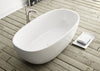 Barcelona Freestanding Bath Polished White 1785X854X554mm