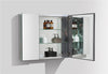 Aluminium Mirror Cabinet 750X660X127