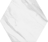Hexagon Carrara 250x218x10mm