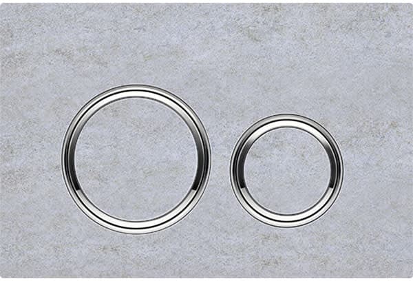 Sigma 21 Dual Flush Actuator With Zinc Frame Polished Chrome