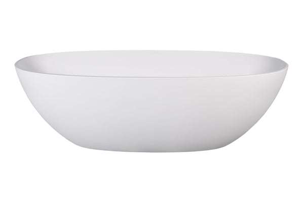 Toronto/Claire Bath NOF Polished White 1660x700x530