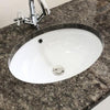 Oval Underslung Basin Medium 470x340x120mm