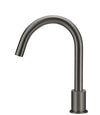 Deck Round Mounted Bath Spout Gun Metal