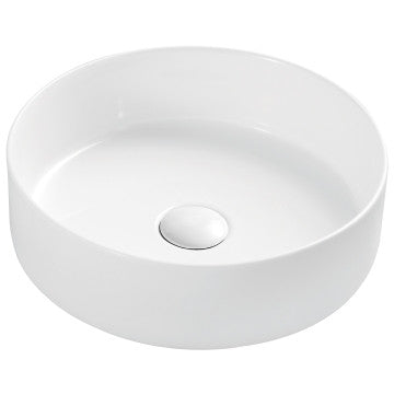 Sianna White Countertop Basin 355X355X120