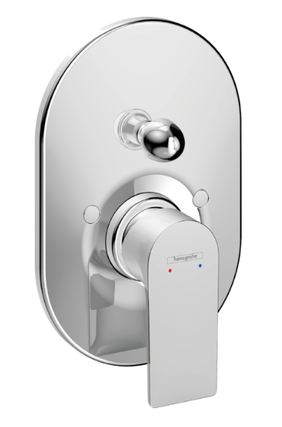 Hansgrohe Rebris E Single Lever Bath Mixer For Concealed Installation Chrome