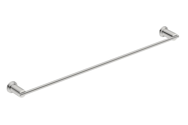 Single Towel Rail Polished Stainless Steel 800mm