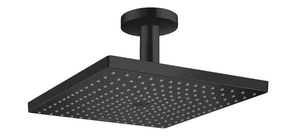 Hansgrohe Raindance E Overhead Shower 300 1Jet With Ceiling Connector Matt Black