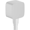 Hansgrohe Fixfit Wall Outlet With Non-Return Valve Matt White