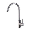 Saturn Arc Swivel Sink Mixer S/Steel