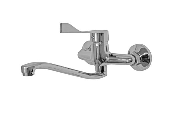 Elbow Action Sink Mixer W/T Std Offset | Bore Elbow Action