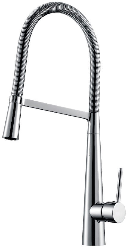 Bijiou Sink Mixer Meuse With Pull Out Hose Chrome