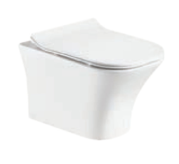 Lave‛ Adelene Wall Hung Pan Rimless Toilet