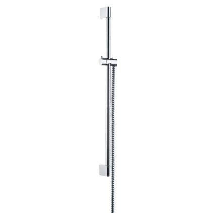 Hansgrohe Unica Shower Bar Crometta 65 Cm With Metaflex Shower Hose 160 Cm Chrome