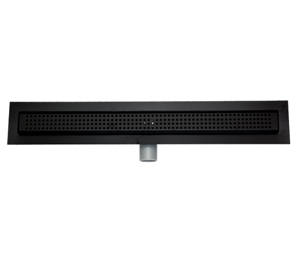 Black Shower Channel 750mm