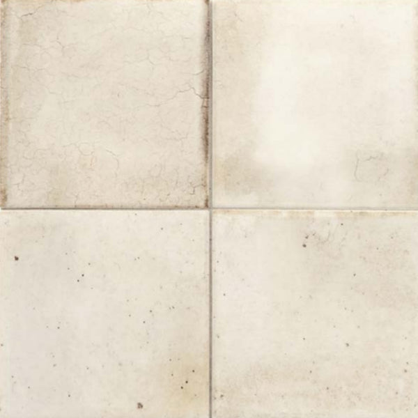 Hanoi Cuadrado White 100x100x9mm Ceramic Gloss Tiles (0.60sqm/box)