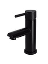 Meir Short Basin Mixer - Straight Spout (Matt Black)