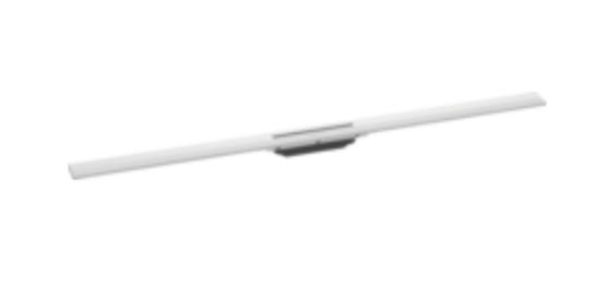 Hansgrohe Raindrain Flex Finish Set Shower Drain 1200 Cuttable Matt White