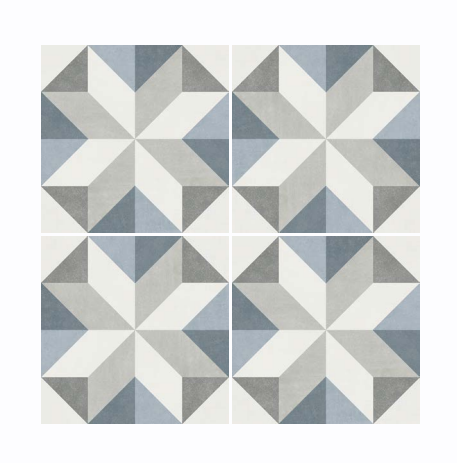 H15 Fiorella Gina 150x150x7.9mm Matt Porcelain (1 sqm/box)