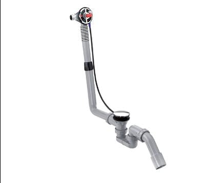 Hansgrohe Exafill S Basic Set Bath Filler, Waste And Overflow Set For Standard Bath Tubs