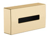 Hansgrohe Addstoris Tissue Box Brushed Bronze