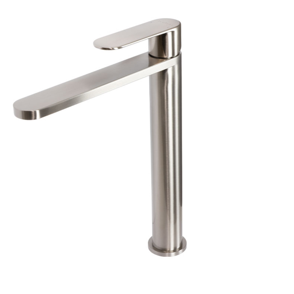 Satin Stainless Steel High Basin Mixer