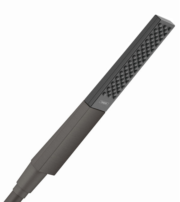Hansgrohe Rainfinity Baton Hand Shower 100 1Jet Ecosmart Brushed Black Chrome