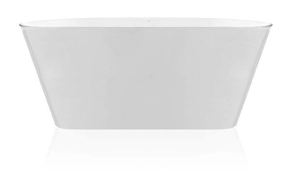 Diana Freestanding Bath Polished White 1500x750x570mm