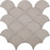 Fan Light Grey Gloss (90x85x6) 259x273 (16 Sheet / m²)