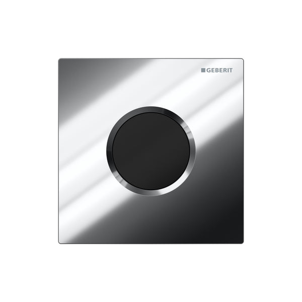 Urinal CoverPlate01 ElectFlushAct Chrome