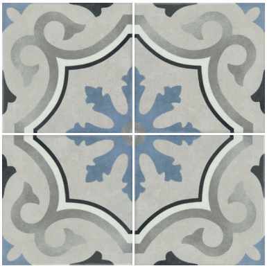 H15 Lou-Lou 150X150X8.5mm Matt Porcelain (0.585Sqm/Box)