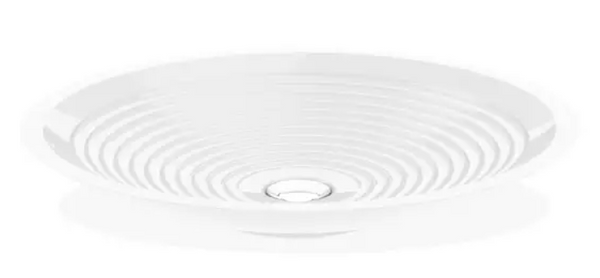 Japanese Muro Basin - White 515mm