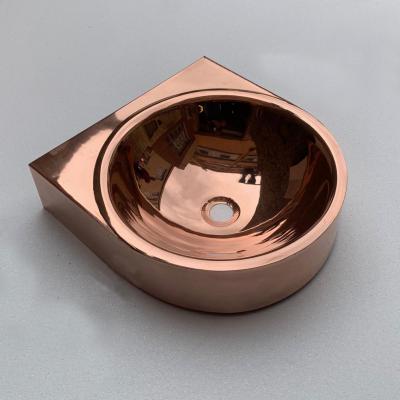 Copper Wall Mounted Basin450x480x160mm
