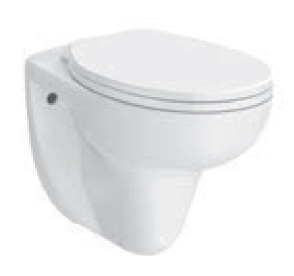 Lave‛ Ella Rimless Wall Hung Pan Toilet