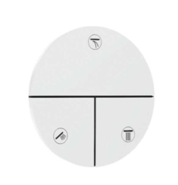 Hansgrohe Showerselect Comfort S Valve For Concealed Installation For 3 Functions Matt White