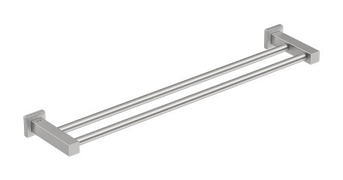 8582 Double Rail 650mm - Brushed