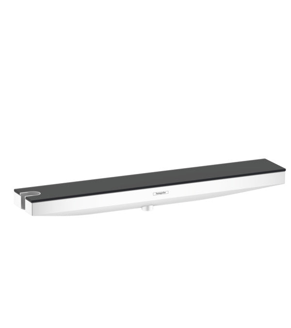 Hansgrohe Rainfinity Wall Outlet Porter 500 With Shower Holder And Shower Shelf Left Matt White