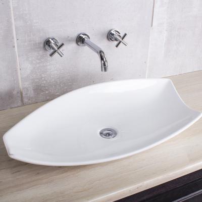 Wave Countertop Basin White 700x380x130mm